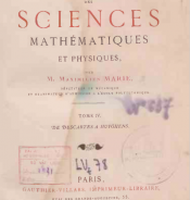 Histoire des sciences mathématiques. Tome IV, de Descartes à Huyghens